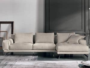 NANDO 3, Modulares Sofa mit Chaiselongue