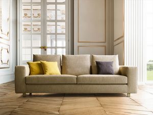Palio, Sofa mit linearem und raffiniertem Design