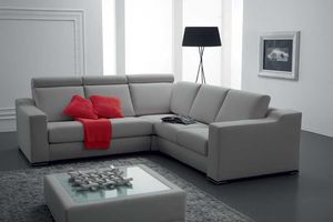 SOFFIO, Sofa mit zurckliegender Rckenlehne