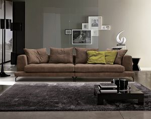 Tangram Up, Sofa mit viel Liebe zum Detail