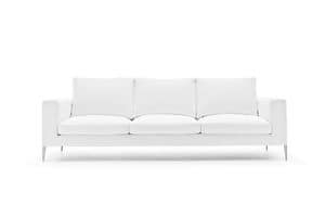WIDE Sofa, Sofa Design, einfach und komfortabel, mit Metallfu