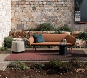 Tuile sofa, 2 oder 3-Sitzer-Sofa, in wetterfesten Materialien