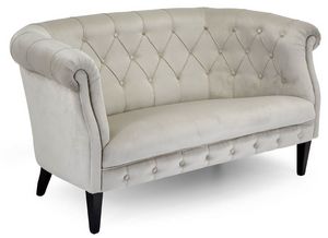 2-Sitzer-Sofa mit klassischer Polsterung, Klassisches Sofa mit Capitonn�-Polsterung