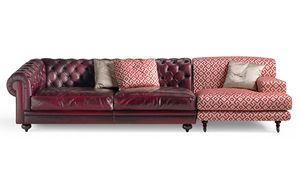 6701 Collage/2, Modulares Sofa, mit einem alternativen klassischen Design