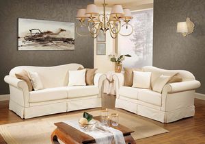 DESIRE', Klassisches Sofa mit abnehmbarem Bezug