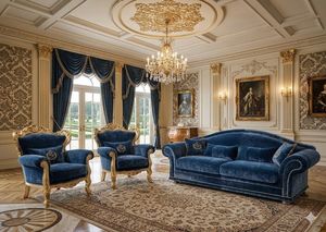 ETOILE & BAROCCO, Sofa und Sessel f�r das Wohnzimmer mit zeitlosem Charme