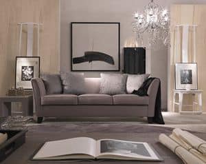 Genny, Eleganten Sofa in einem klassischen, zeitgenssischen Stil