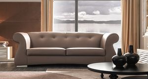 Odra-Quilt Art. 649-Q, Sofa mit einem klassischen und harmonischen Design