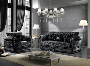 OXFORD, Sofa mit elegantem Stoff