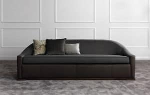 Romeo, Sofa mit Asche Struktur, kombinierte Abdeckung