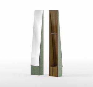 Futura Spiegel, Bodenspiegel mit Krawatten- und Schalhalter