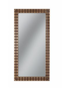 Gold rechteckiger Spiegel, Rechteckiger Spiegel mit Rahmen