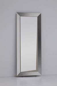 Miir, Moderne rechteckige Spiegel mit Aluminiumrahmen