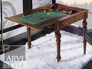 Canaletto Spieltisch, Spieltisch mit austauschbarem Oberteil