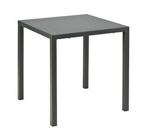 Quatris, Stapelbarer quadratischer Tisch für den Außenbereich