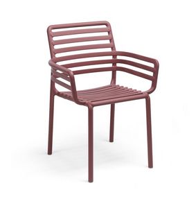 Doga P, Handlicher Outdoor-Stuhl mit Armlehnen