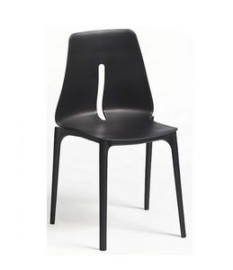 Oblong, Moderner Outdoor-Stuhl aus verstrktem Polypropylen