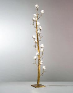 Flora Mp277-185, Stehlampe mit 17 Leuchten in Form von Blumen