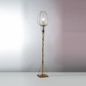 Gemma Mp267-175, Klassische Stehlampe mit Metallsockel