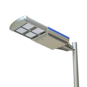 Professionelle Solar-LED-Straenleuchte Road - LS300LED, Laternenstrae im Sonnenlicht, mit Lithium-Batterie