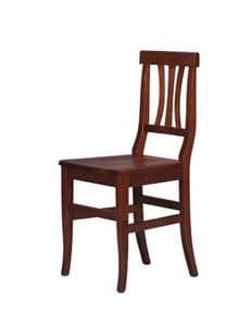 185, Rustikaler Stuhl ganz aus Buchenholz, für Hotels gemacht