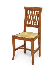 Art. 102, Klassischer Stuhl mit Sitz aus Stroh
