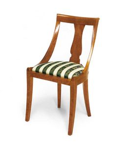 Art. 144, Stuhl im klassischen Stil mit bequemem, gepolstertem Sitz