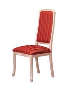 1001, Klassischer Stuhl aus Buche, für elegante Konferenzraum