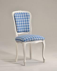 BRIANZOLA Stuhl 8017S, Stuhl im Stil Louis XV, fr elegante Konferenzraum