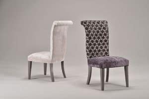 GRACE chair 8279S, Vollpolsterstuhl, hohe Rckenlehne, klassischer Stil
