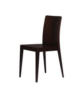 336 B, Design-Stuhl, in Eiche, für die moderne Küche