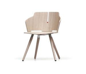 PRIMA PR2, Holz Design Stuhl fr die Gemeinde, fr den ffentlichen Bereichen