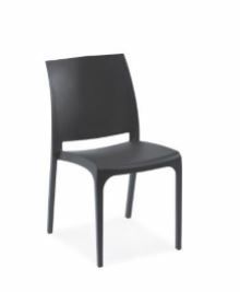 2029, Stuhl fr Auenleiste, aus Kunststoff und Glasfaser