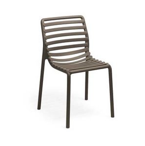 Doga Bistrot, Stapelbarer Outdoor-Stuhl aus Glasfaserharz