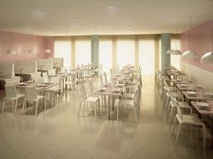 Feel 2100, moderner Stuhl, Gartenstuhl, Outdoor Stuhl Restaurant, Bar, Garten, Garten, Fast Food