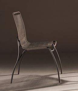 In&Out, Stuhl mit Sitz und Rcken aus Baumwollseil fr den Auenbereich