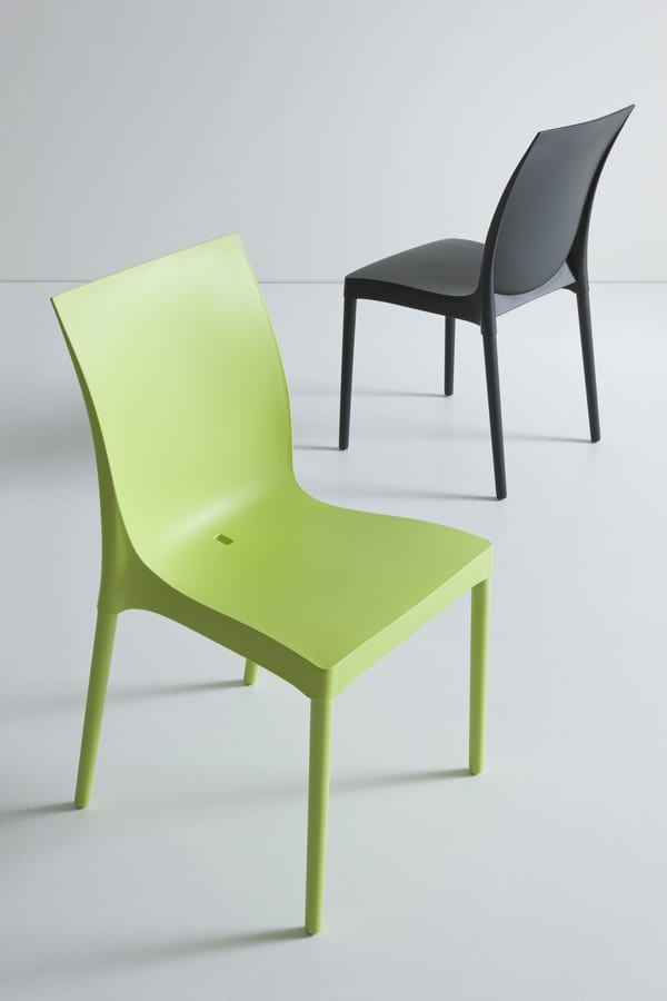 Iris, Extrem belastbarer Stuhl für den Außenbereich