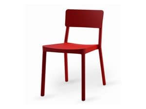 LISBOA chair, Sthle Aus Kunststoff Pizzeria