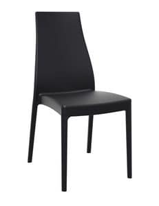 Miriam, Polypropylen Stuhl, UV-beständig, in verschiedenen Farben erhältlich