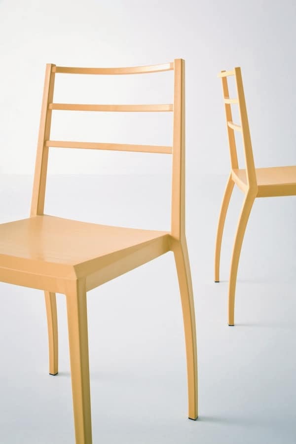 Prisma, Stapelbarer Stuhl in Technopolymer, auch für den Außenbereich