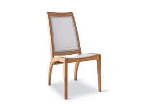 Wave Stuhl - textilene, Chair in Holz und Kunststoff, fr den Auenbereich