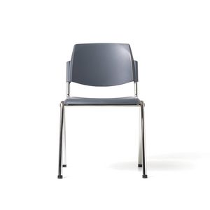 New Bonn Kunststoff, Konferenzraum Stuhl, in Metall und polipropiilene, stapelbar