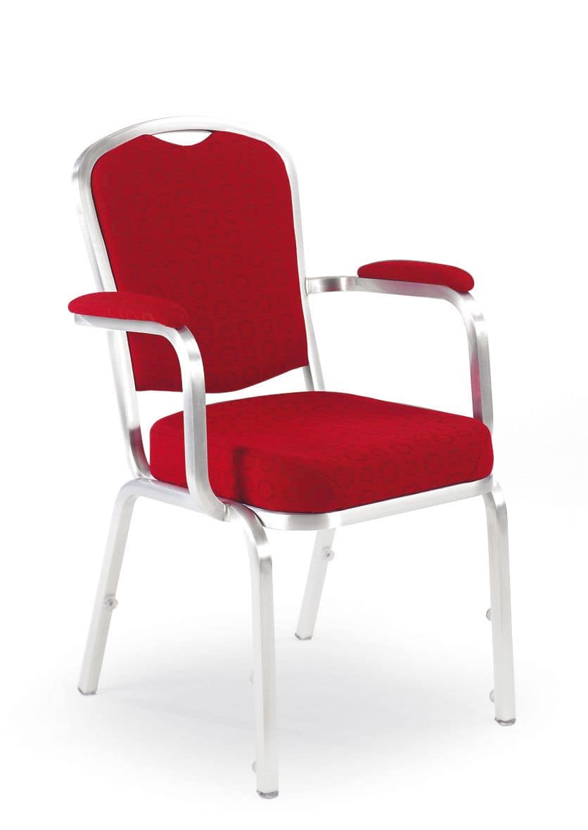 Fiora 60/5A, Stuhl mit Armlehnen, Bankett- und Konferenzeinrichtungen, stapelbar