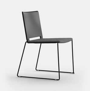 Multi PT, Stuhl aus Stahl und Polypropylen, mit gepolsterter Sitzflche