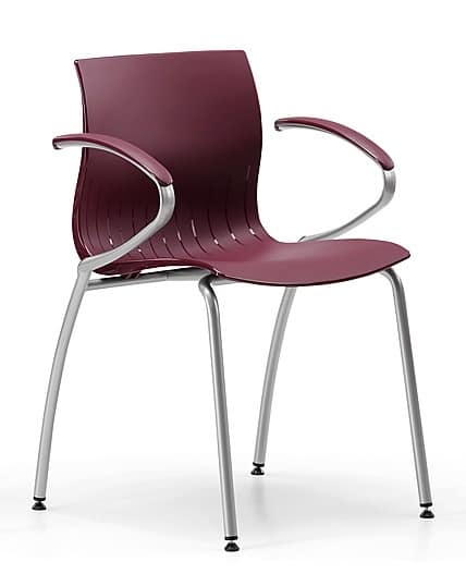WEBBY 339, Stuhl aus Metall mit Nylonhülle, in verschiedenen Farben