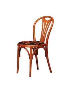 108, Stuhl aus Buche, in den frühen '900-Stil, für Bars