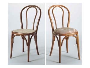 129, Stuhl mit gebogenen Holzrcken, verschiedenen Ausfhrungen