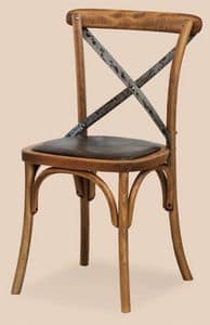 SE 431 / M, Stuhl mit gepolstertem Sitz, in gebogenem Holz