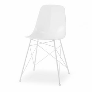 Coupé TRC, Stuhl aus Metall und Polypropylen