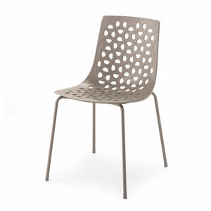 Tess C, Stapelbarer Stuhl aus Polypropylen